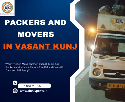 Packers and Movers Vasant Kunj