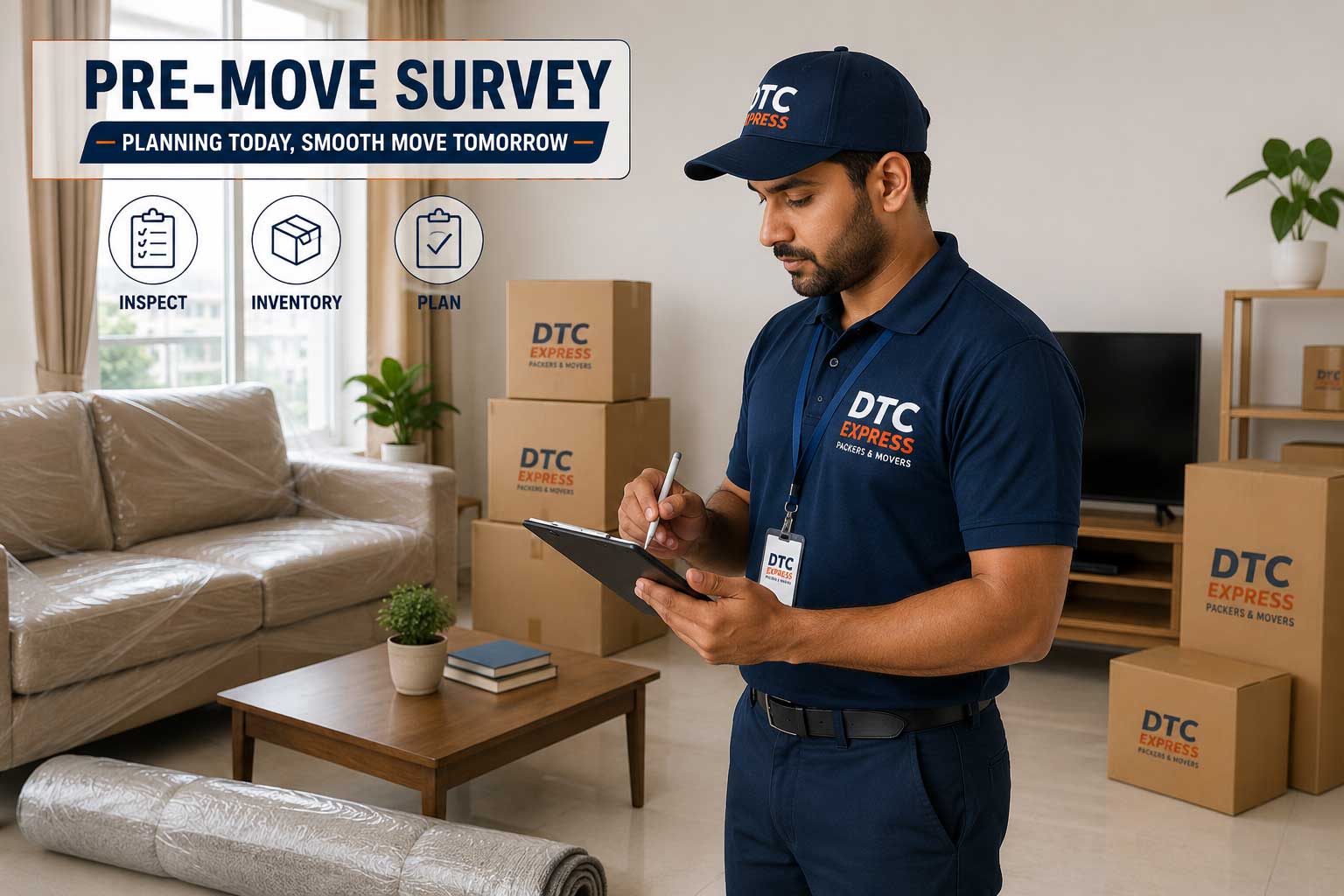 Pre Move Survey by Packers and Movers in Delhi