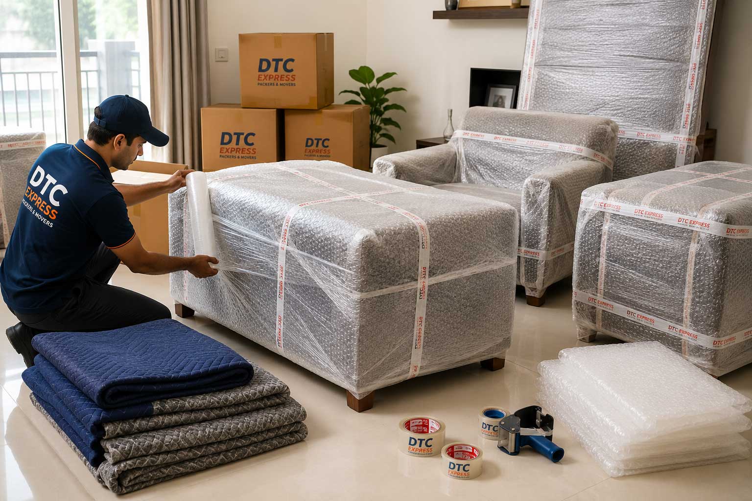 Safe Packing of Household Goods