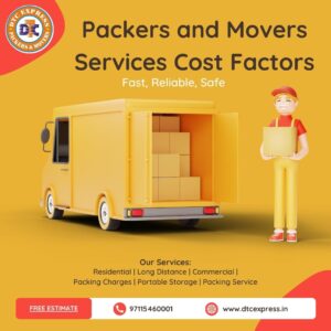 packers and movers service cost