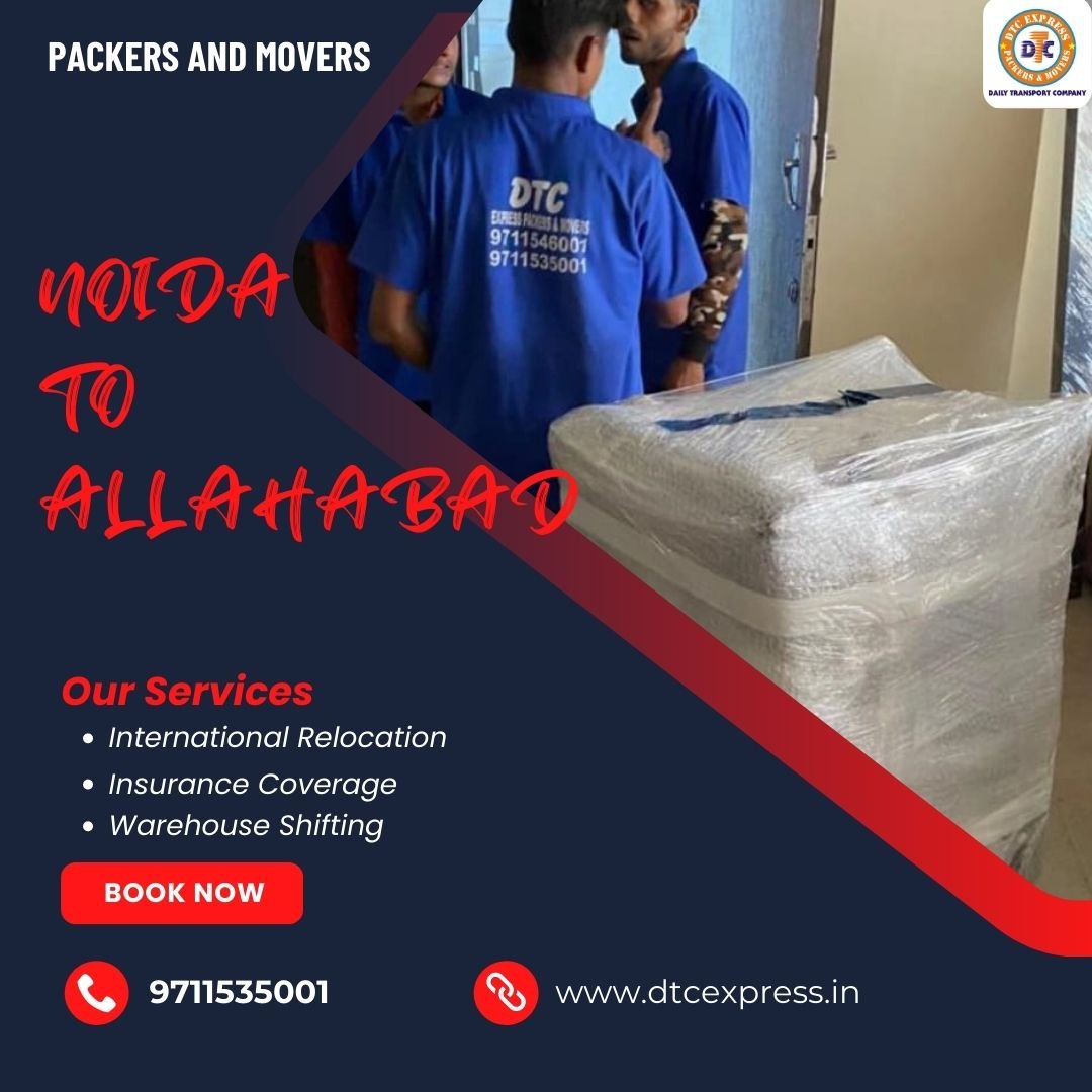 Packers and Movers Noida to Allahabad
