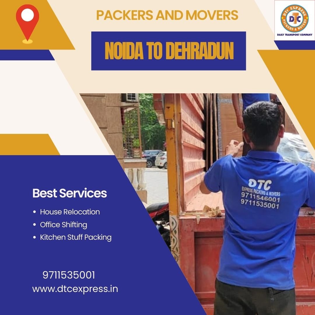 Packers and Movers Noida to Dehradun